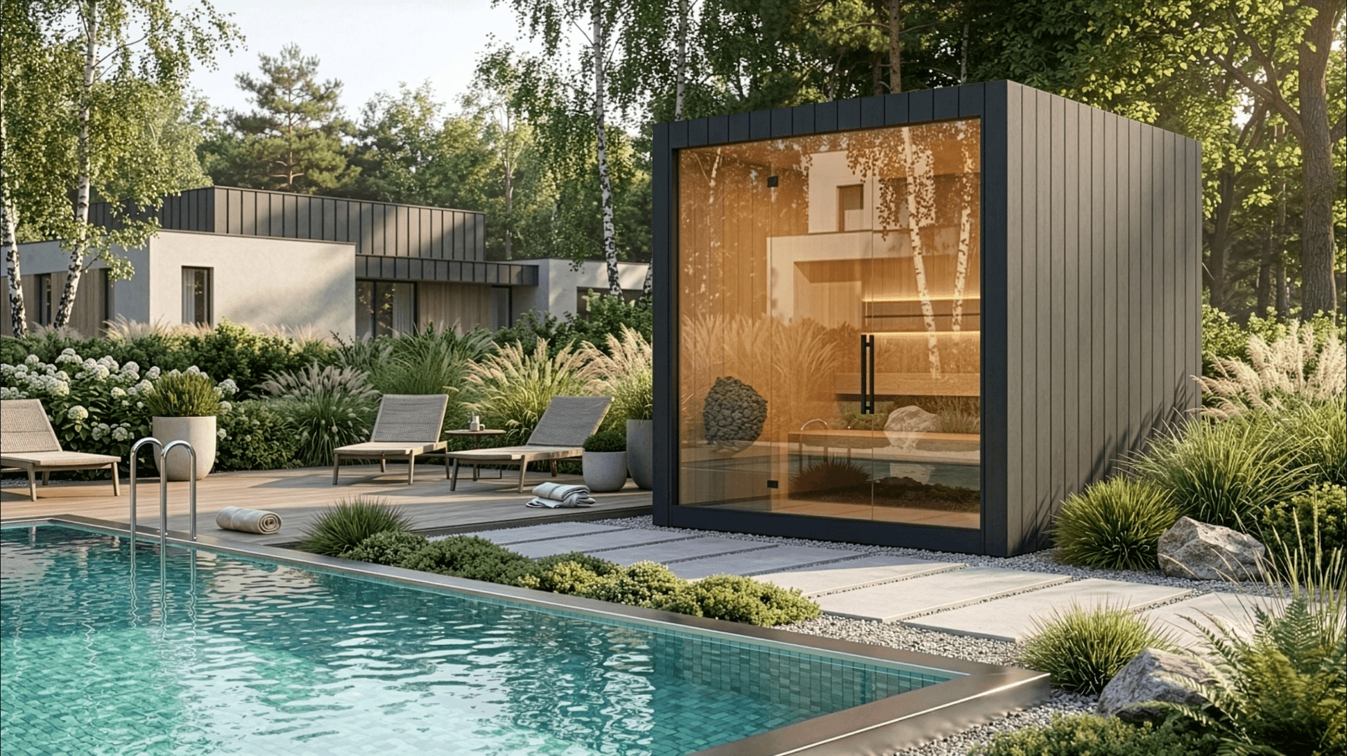 Sauna ogrodowa Qube ONE
